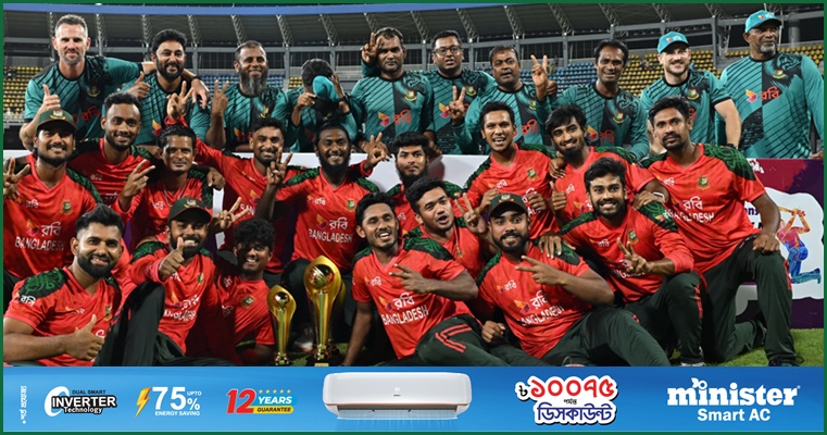 জুলাই শহীদদের প্রতি সিরিজ জয় উৎসর্গ